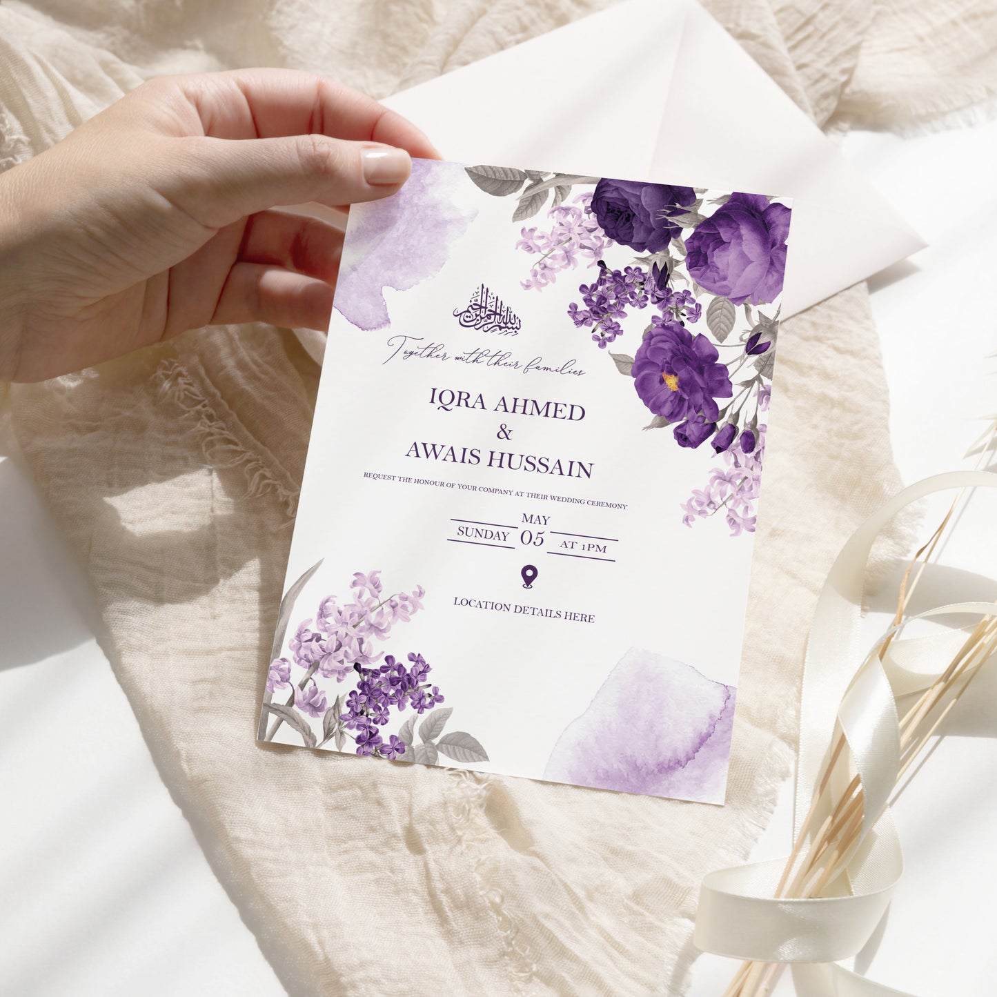 Mahnoor Wedding Invitation