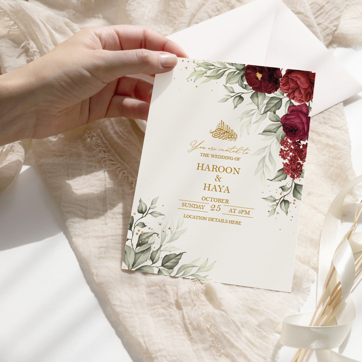 Zainab Wedding Invitation