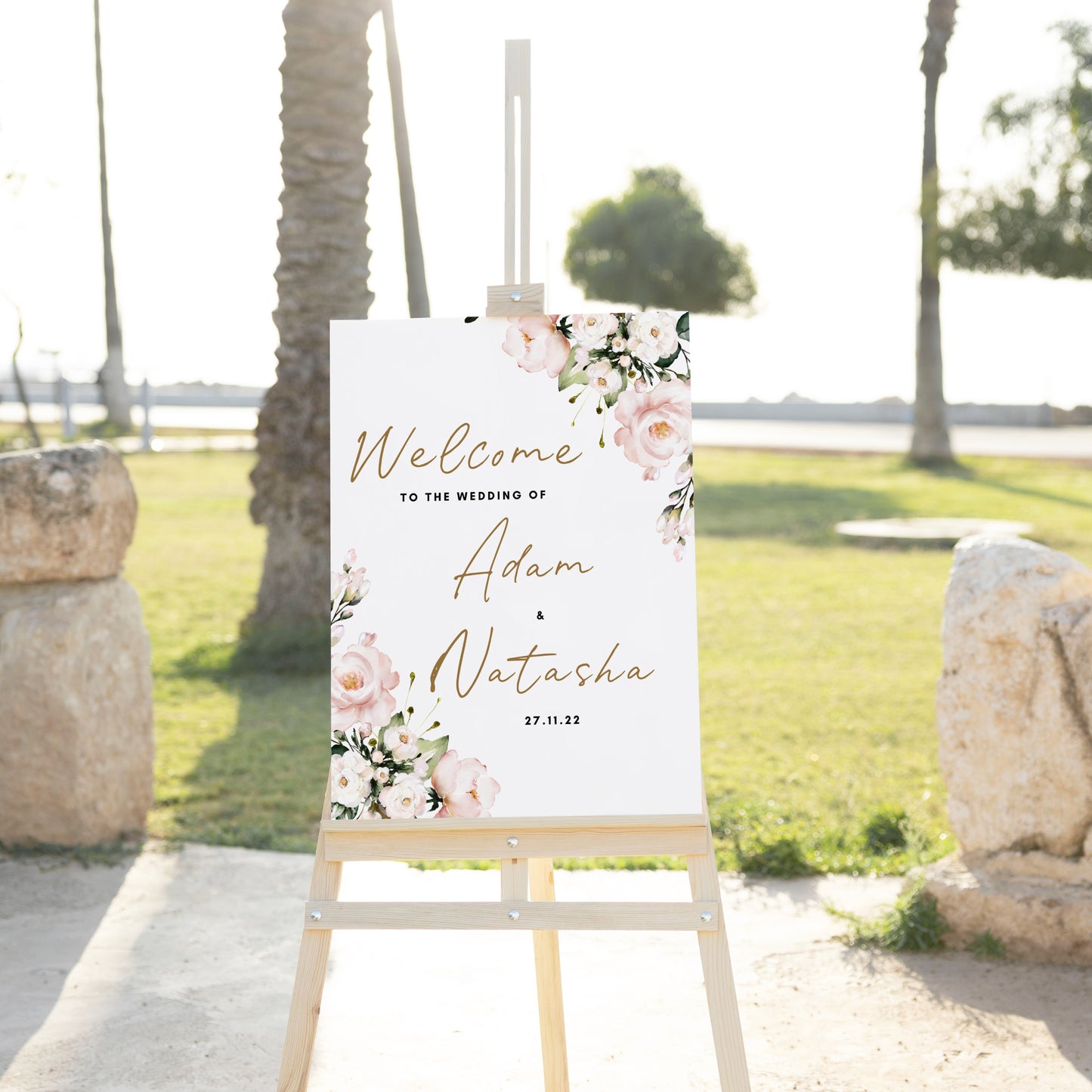 Nazima Wedding Sign