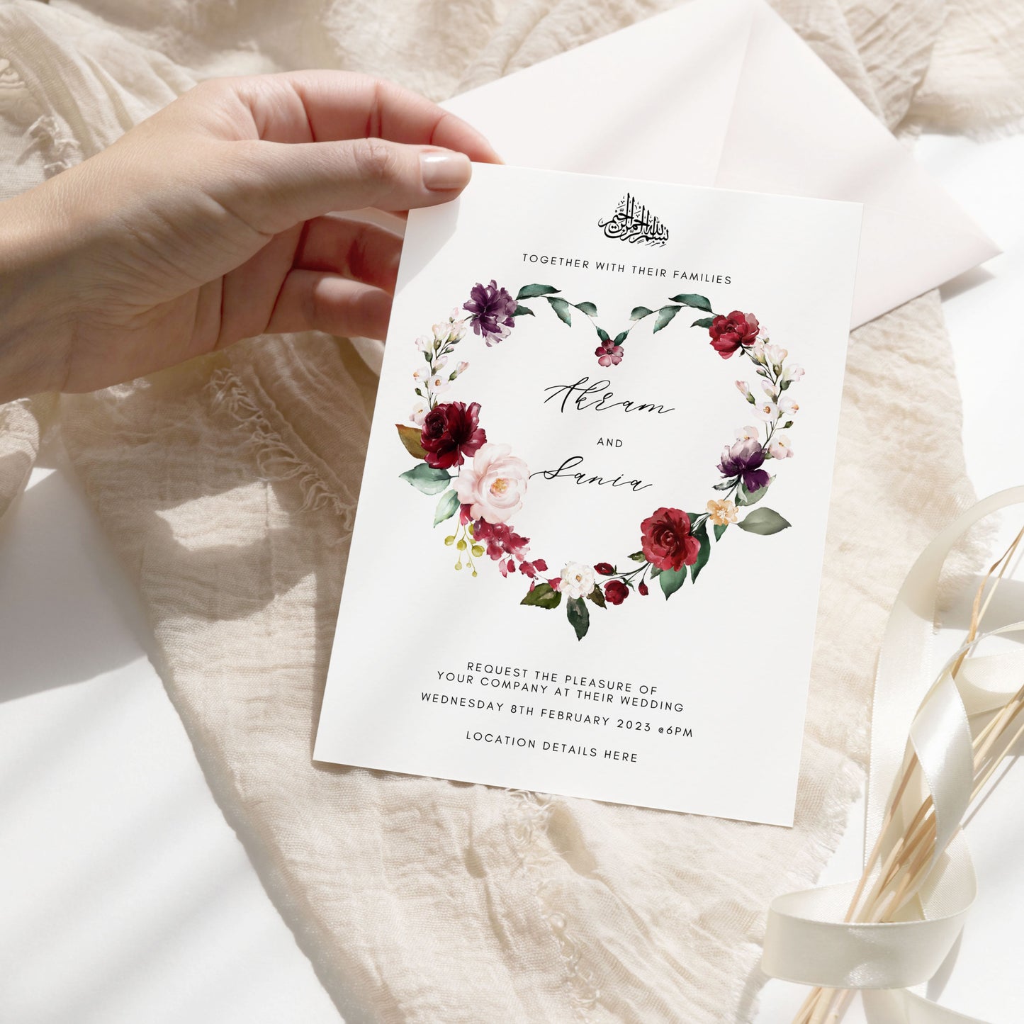 Love Wedding Invitation