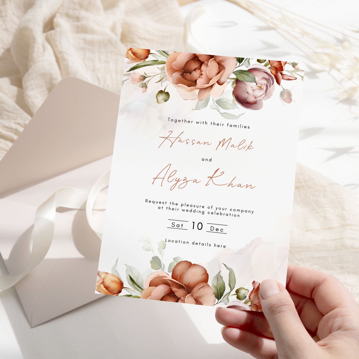 Rasam Wedding Invitation