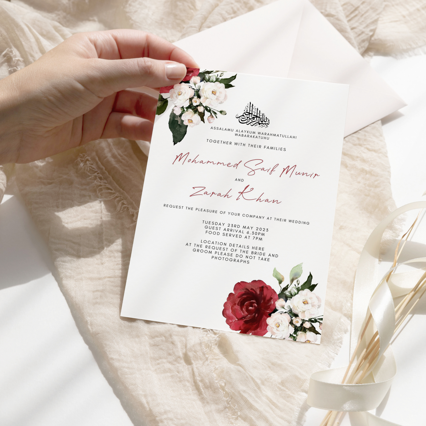 Sanam Wedding Invitation