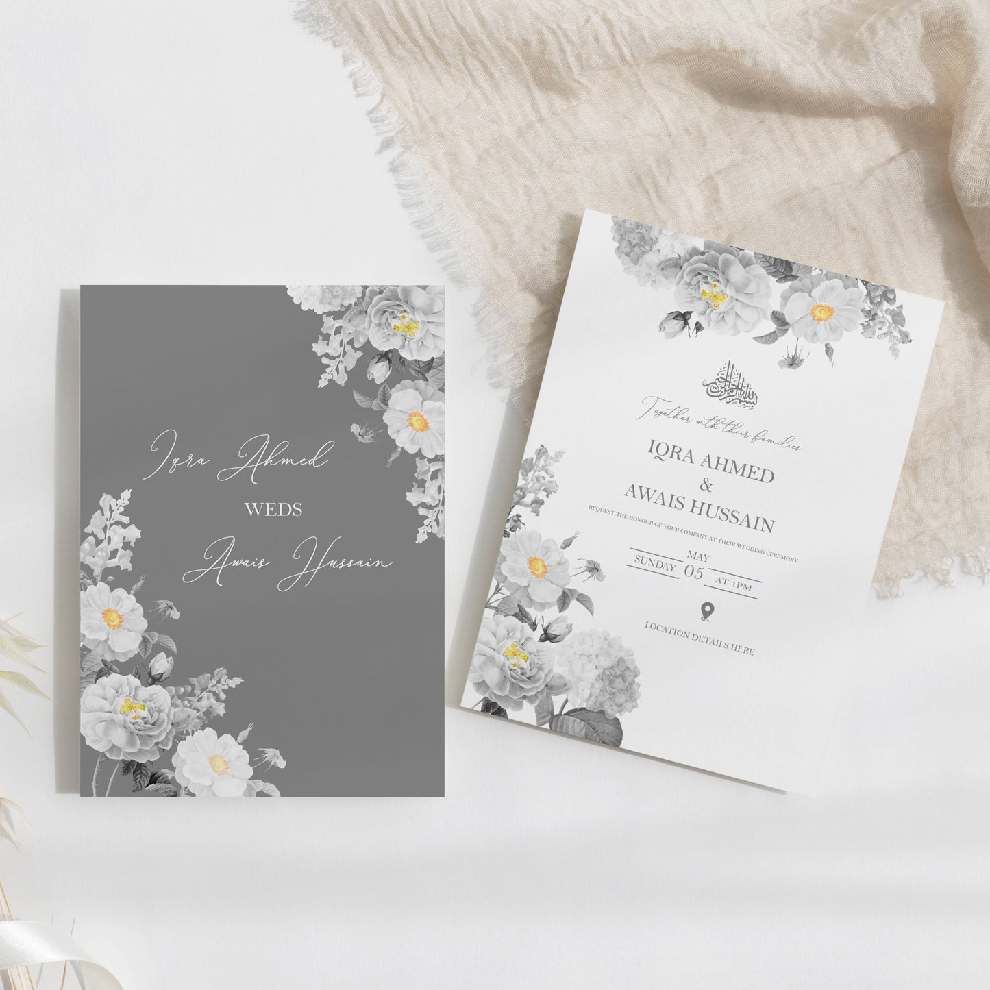 Ateera Wedding Invitation