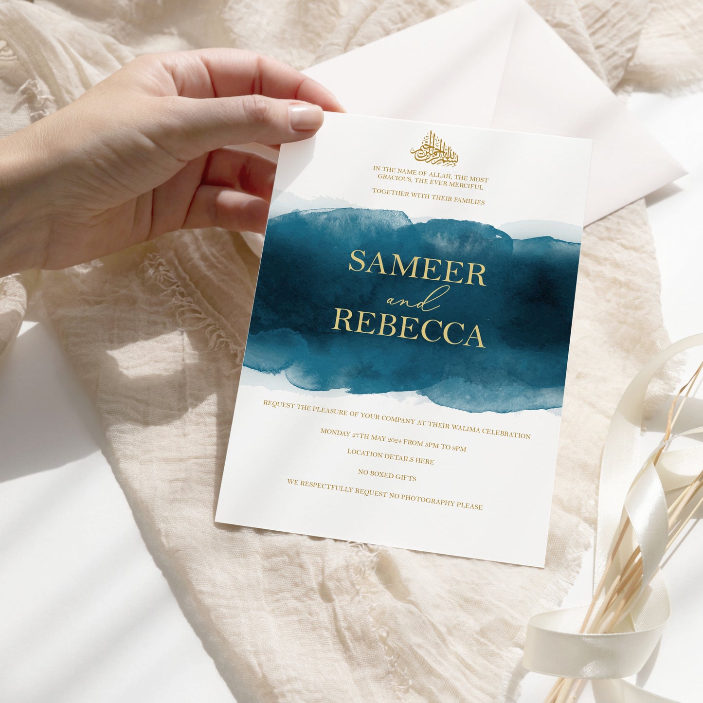 Haleema Wedding Invitation